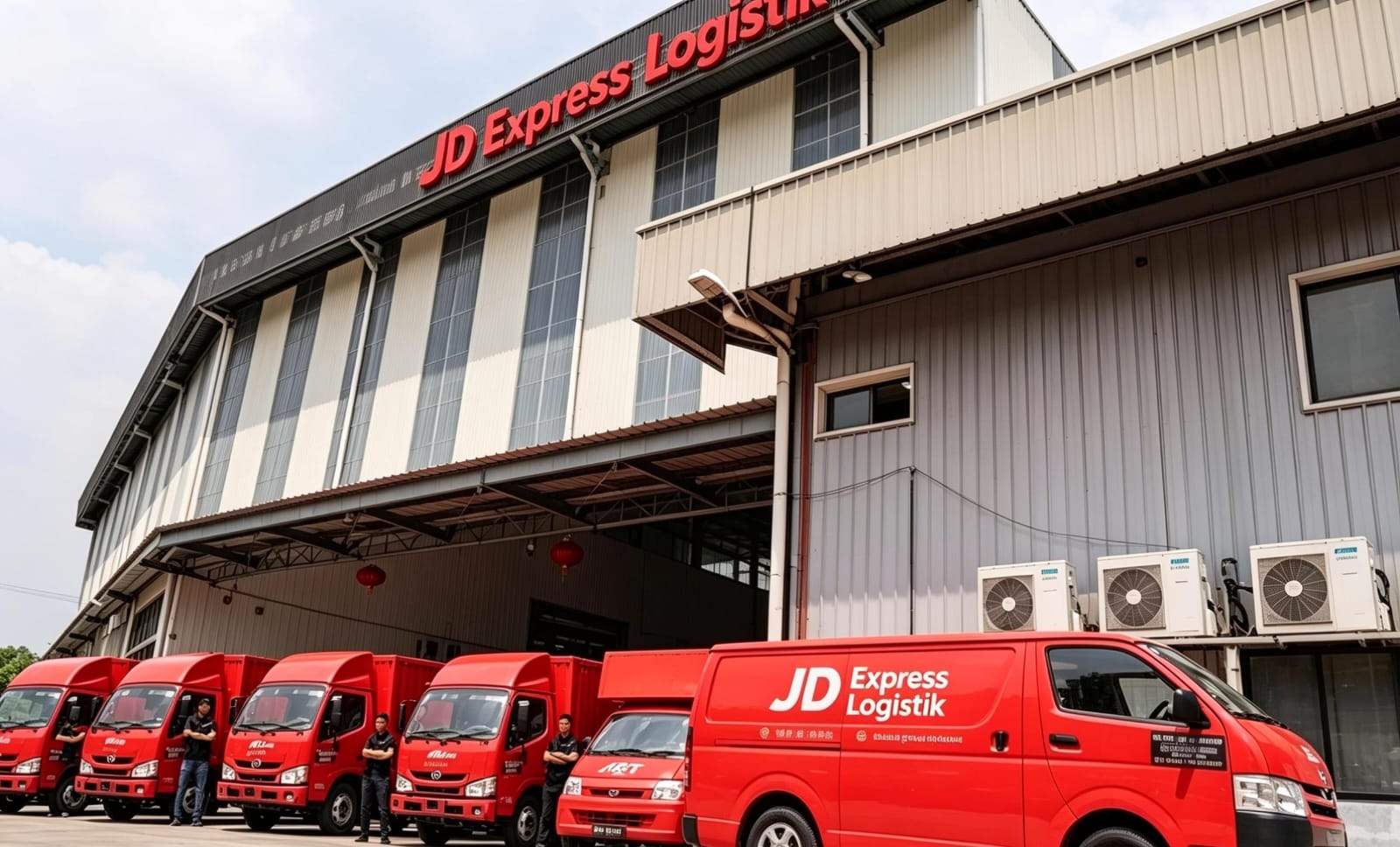Operasional gudang J&T style